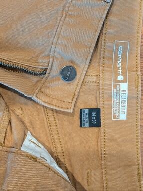 Carhartt Relaxed Fit Work Pants in Carhartt Brown 34x30